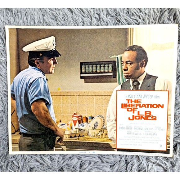 The Liberation of LB Jones 1970 Lobby Card‎ Movie Poster Anthony Zerbe Neo Noir - Picture 1 of 8